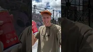 Spraying ILLEGAL GRAFFITI on the STREETS of Colombia! (Bogotá) #shorts