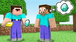 НУБ ЧИТАЕТ МЫСЛИ ПРО В МАЙНКРАФТ ! НУБИК ЗАТРОЛЛИЛ ПРО ТРОЛЛИНГ ЛОВУШКА В MINECRAFT