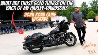 What Are The Gold Cans On The Back Of Your Harley-Davidson Road Glide? 2024 Road Glide Upgrade