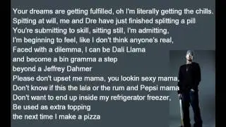 Eminem - Must Be The Ganja lyrics [HD]