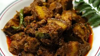 Restaurant Style Pork Peralan Recipe | Kerala Style Pork Peralan Recipe