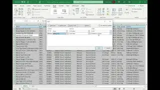 How to sort by two columns in Excel