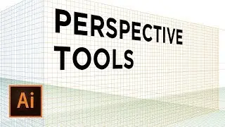 How to Use Perspective Grid Tool Adobe Illustrator Tutorial