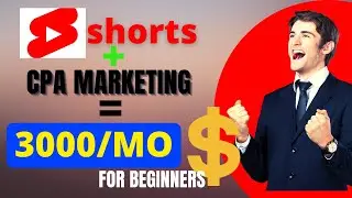 Earn $3,000/Mo With YouTube Shorts Without Filming Videos Using CPA Marketing (Step by Step)