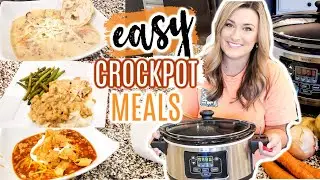 CROCK POT DINNERS | 🍁 COZY SLOW COOKER MEALS | EASY CROCK POT RECIPES | Cook Clean And Repeat