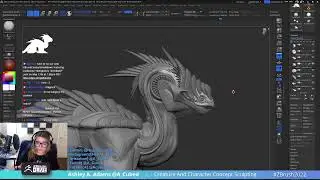 Creature & Character Concept Sculpting - Ashley A. Adams 