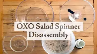 OXO Salad Spinner || Cleaning and Disassembly