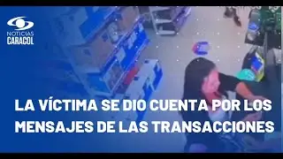 Mujer fue capturada mientras compraba tres televisores con tarjeta robada