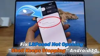 How To Fix LSPosed Not Opening Shell Keeps Stopping Android 14