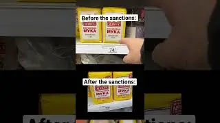 Prices in Russia before vs. after the sanctions