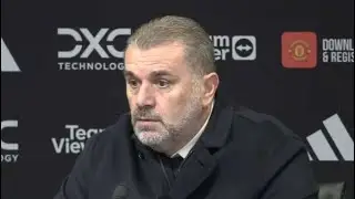 “MY PLAYERS ARE GIVING ME EVERYTHING THEY HAVE!” | Ange Postecoglou Post-Match Presser V Man Utd (H)