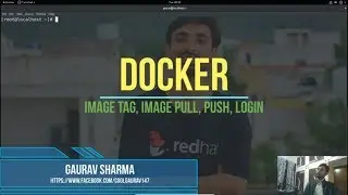 13. Docker (in Hindi) :  How to push image on docker hub, image tag, image pull, docker login