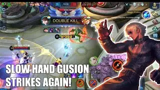 SLOW HAND GUSION + KOF = MVP | Starlight Giveaway IGN Saigon | MLBB