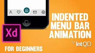 Indented Menu Bar Animation In Adobe XD