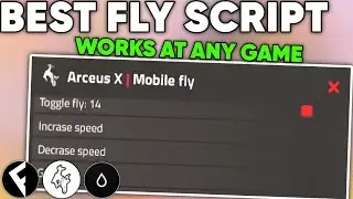 Fly Fe Script WORKS AT ANY GAMES.... | Arceus X • Hydrogen • Fluxus | Roblox Exploit