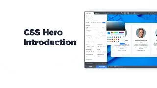 CSS Hero V4 - Introduction