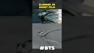 Kong Skull Island - Blender #shortfilm #BTS #shorts