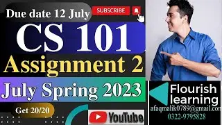 CS101 Assignment 2 Solution 2023/CS101 Assignment 2 2023/CS101 Assignment 2 2023 Solution / Spring