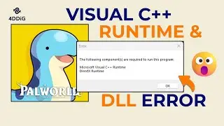 Fix Palworld Microsoft Visual C++ Runtime / VCRUNTIME140.dll / MSVCP140.dll Error By 4DDiG DLL Fixer