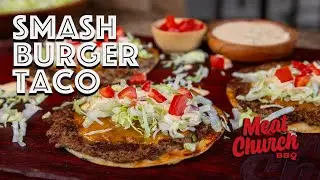 Brisket Smashburger Tacos: A Mouthwatering  Griddled Twist on Taco Night