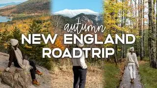 EPIC NEW ENGLAND AUTUMN ROAD TRIP 🍁 | One Week Exploring Acadia, White Mountains, Portland & More!