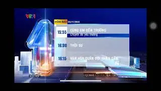 VTV1 ident 2022 - GTCT Hôm Nay (5h, 20/11/2022)