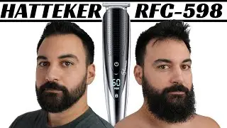 Beard Trim - Hatteker RFC-598 Hair Clipper, Beard Trimmer, Body Shaver – Beard Trimming Review