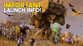 Throne And Liberty Launch NEWS (Early Access Vs FreeToPlay Launch)