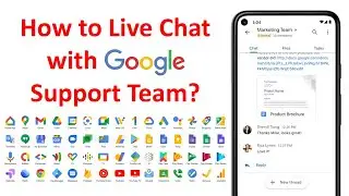 How to Live Chat with Google Support | How to Chat with Google Support Team | ADINAF Orbit