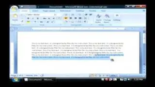 Computer Help & Solutions : How to Change the Alignment of Text in Microsoft Word