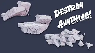 How To Destroy Anything in Blender! | Rigid Body Simulation Tutorial