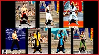 Mortal Kombat ARCADE All CHARACTERS edición completa COMPLETE EDITION