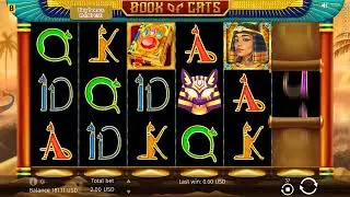 🐱 Book of Cats Slot by BGaming 🎰: Gamble Round 🔄 Expanding Symbol ✨ Scatters & Wilds 🌟 Buy Bonus 🔢