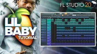 How To Create A Lil Baby Type Beat On FL Studio 2019 | Guitar Trap Tutorial