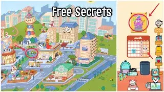 TOCA BOCA FREE SECRETS 🤫😱 | TOCA LIFE WORLD 🌍 | NecoLawPie