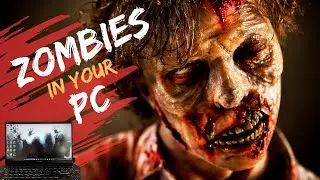 Transform Your PC with Live Zombies🧟(easy setup 2024)