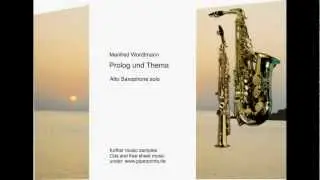 Manfred Wordtmann - Alto Saxophone Solo