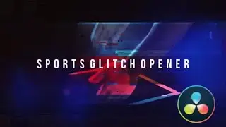 Dynamic Glitch Intro Opener ★ DaVinci Resolve Templates ★