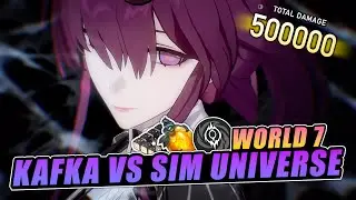 Nihility Path Kafka DESTROYS Simulated Universe World 7 | Honkai: Star Rail