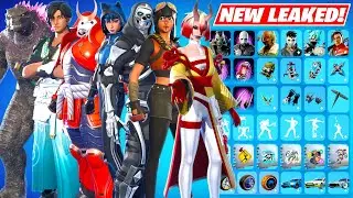 NEW Chapter 6 ALL Leaked Cosmetics, Battle Pass & OG Pass (Godzilla, Renegade Raider, Baymax & More)