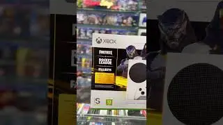 XBOX SERIES S GILDED HUNTER BUNDLE featuring add-on content for Fortnite Rocket League and Fall Guys