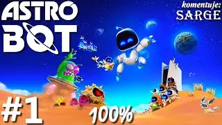 Zagrajmy w Astro Bot PL (100%) odc. 1 - Najlepsza platformówka 2024 roku?