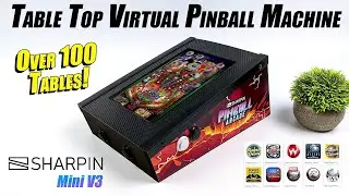 This Mini Virtual Pinball Machine Is Amazing! Sharpin V3 Hands-on Review