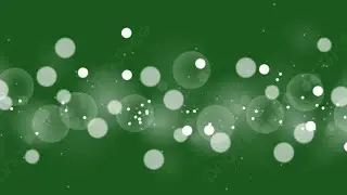 White bokeh green screen video background