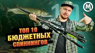 Топ 10 бюджетных спиннингов!