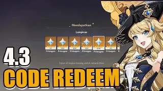 CODE REDEEM LIVE STREAM 4.3  【Genshin Impact】