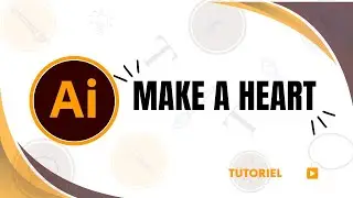 How to create a heart shape in Illustrator