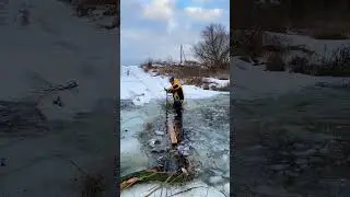 ОПАСНЫЙ Выход на лед! Экстремальная рыбалка