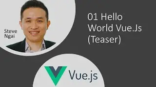 01 Hello World Vue.Js with Introduction (Start)