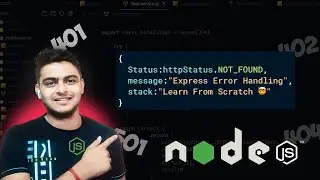 Mastering Error Handling in Node.js: Exploring ApiError and CatchAsync  | Node js Best Practices